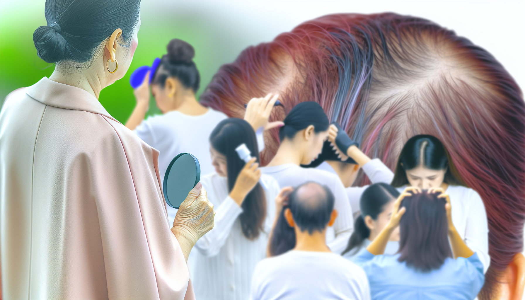 example 267 탈모와 탈색의 상관관계 및 관리법 탐구